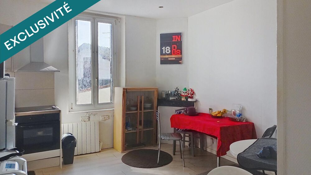 T2 avec terrasse et cave, proche gare, petite copropriété