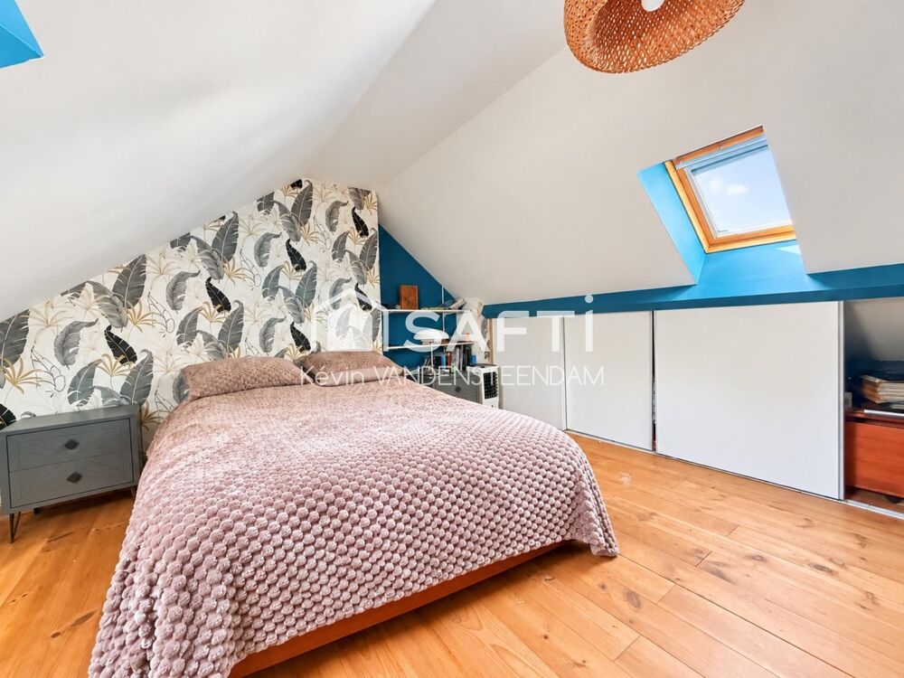 Vente Maison Maison familiale 3 chambres, possibilité 4 – Terrain 765 m² – Garage Wavrin