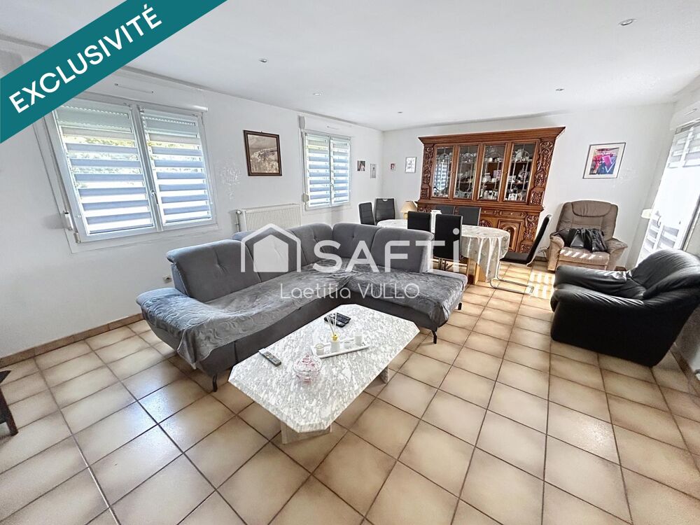 Maison individuelle 4 chambres sur sous-sol complet