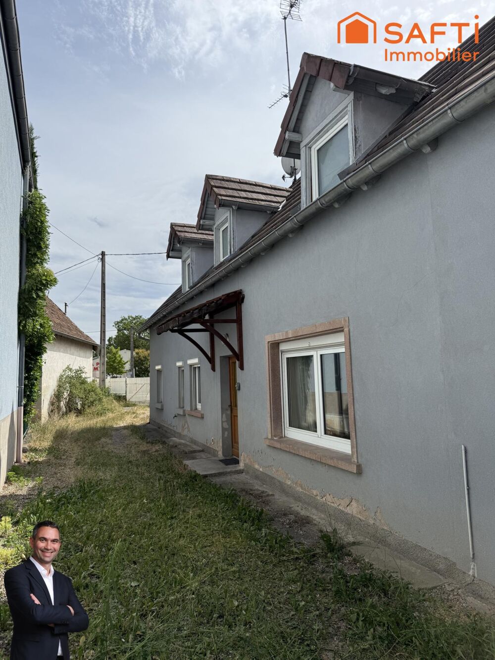 Vente Maison Maison de 5 pièces à rénover avec une dépendance et un grand jardin ! Wittisheim