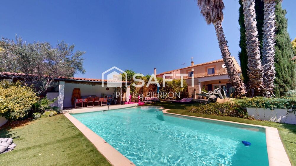 Villa avec piscine et jardin à Cournonterral