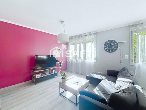   Appartement traversant, lumineux. 2 chambres. Parking. Appartement - 3 pièce(s) - 62 m²