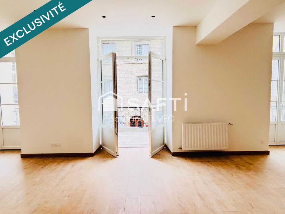 Vente Appartement Exceptionnel à Salins-les-Bains – Appartement avec ascenseur et vaste balcon à deux pas des thermes Salins-les-bains