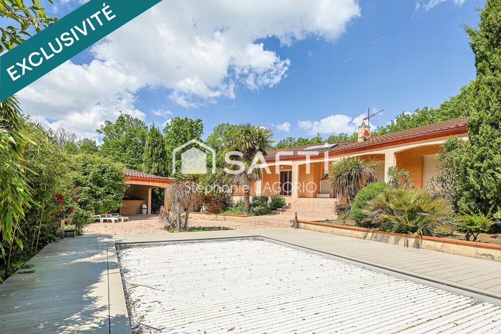 Maison familiale de 267 m² avec piscine sur un terrain arboré de 2 650 m²