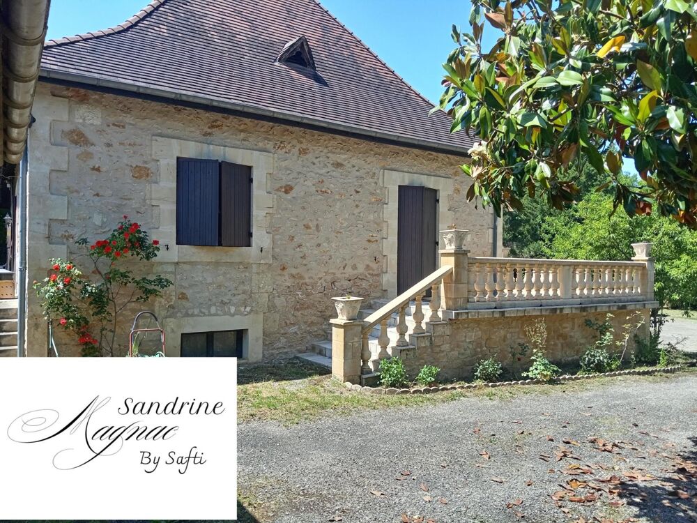 Vente Maison Belle maison en pierre de 162m² dans parc arboré Marnac