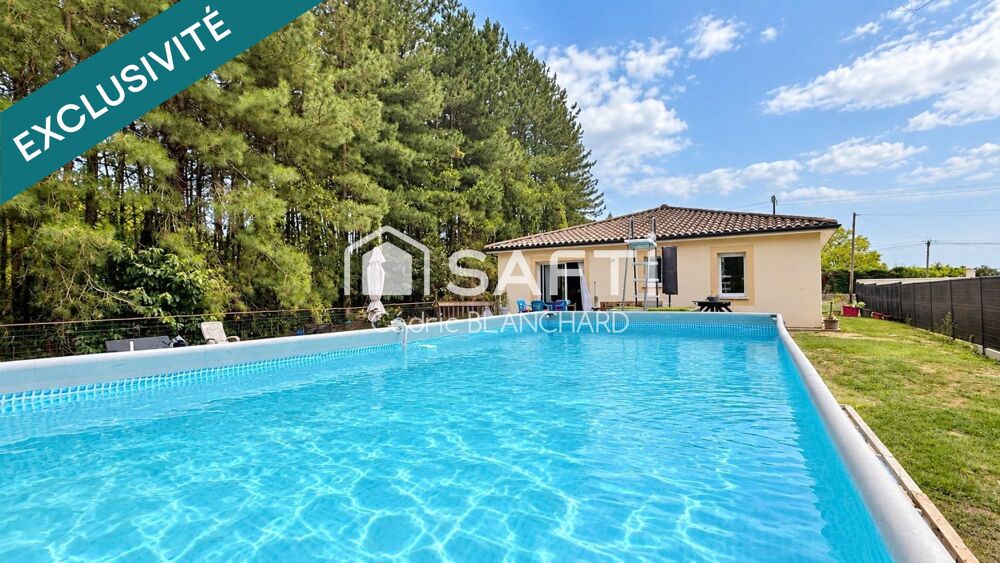 Maison récente 95 m²  3 chambres  grand terrain verdoyant