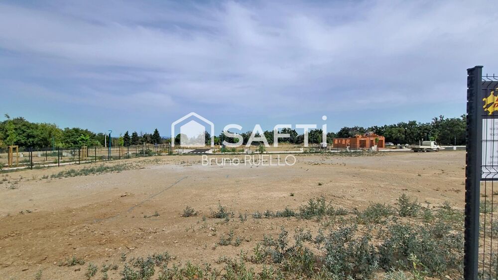 Vente Terrain Terrain à bâtir en 2 Faces - Prêt à Construire Villelongue-dels-monts