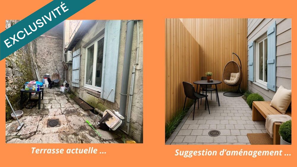URGENT À VENDRE  Appartement avec studio indépendant au coeur de Salins-les-Bains