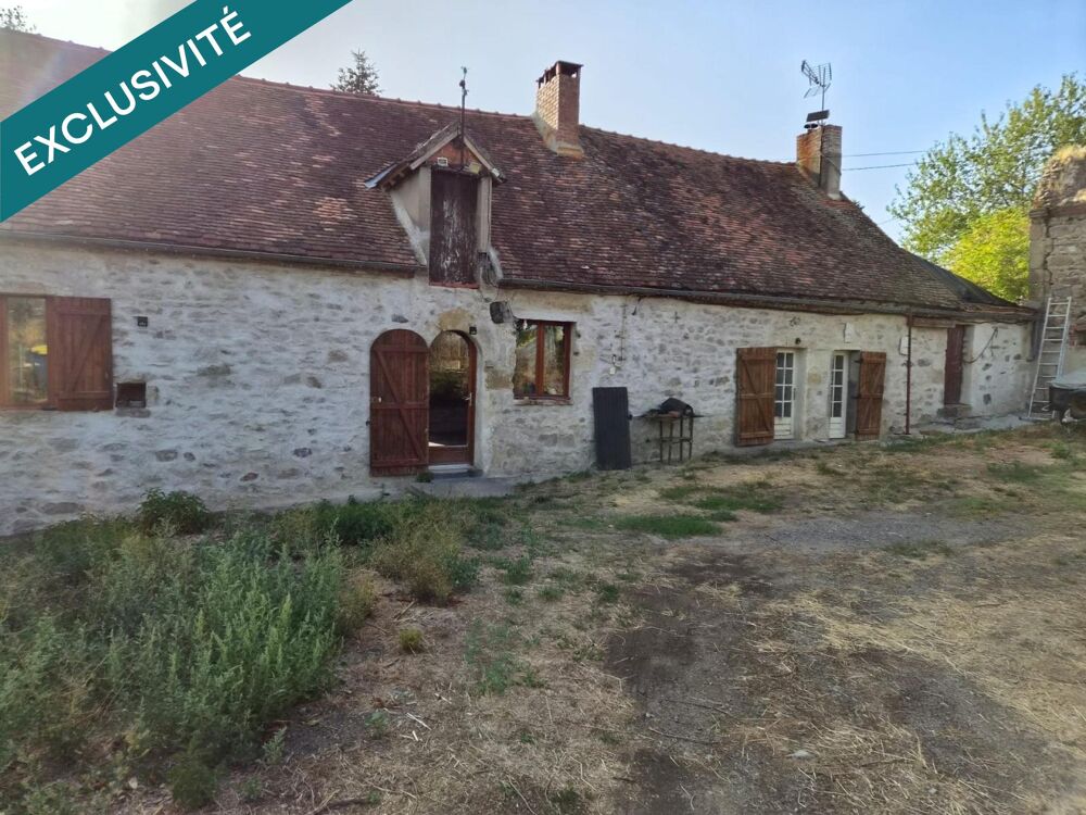Vente Maison Longère avec terrain libre de plus de 3 ha Saint-sornin