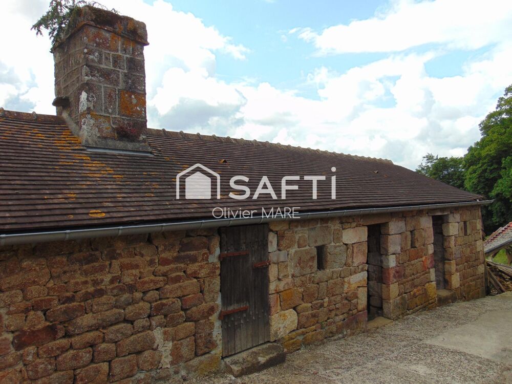 Propriété avec habitation de 320 m², 4 dépendances, terrain 1,3 ha, Lonlay L'Abbaye