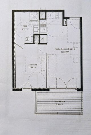  Appartement � vendre 2 pi�ces 40 m�