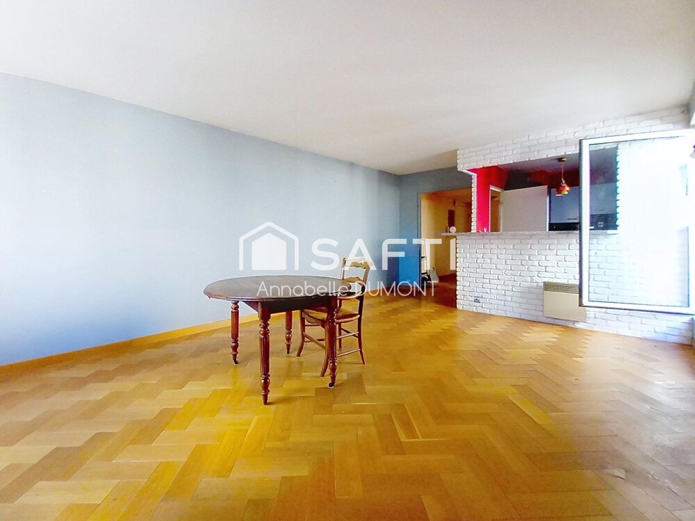 Appartement 2 chambres avec balcon et box fermé