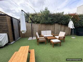 Vente Maison Villa T4 Lumineuse, jardin intime, place de parking et grand garage Fabregues