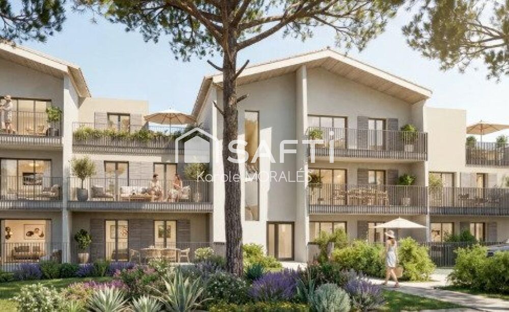 Vente Appartement LA FRANQUI, PROCHE LEUCATE, T3 EN RDC, DANS RESIDENCE DE STANDING ET LIEU PRIVILEGIE, EXTERIEURS,STATIONNEMENTS Leucate