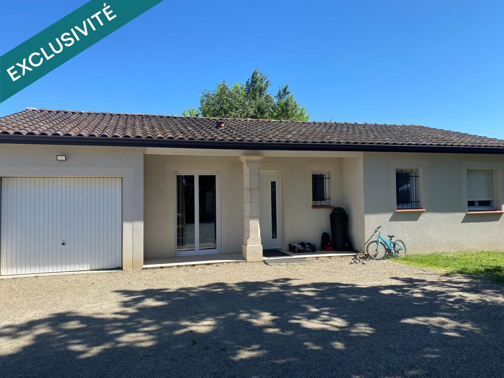 Vente Maison MONTAUBAN – MAISON DE PLAIN-PIED VENDUE LOUÉE – 3 CHAMBRES – GARAGE & JARDIN Montauban