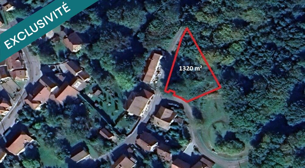 Vente Terrain Terrain de loisirs de 1320 m² Clairegoutte