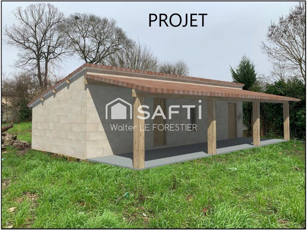 ANNEXE DE MAISON CLOS SUR TERRAIN DE 300 m²