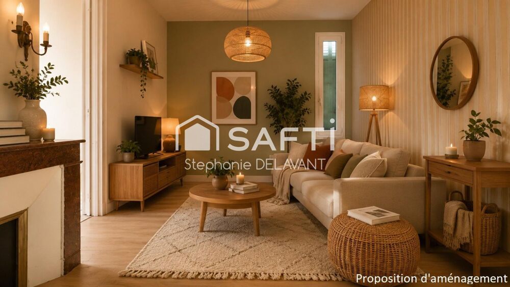 Vente Maison Bordeaux Barrière de Pessac – Maison avec jardin, garage et fort potentiel ! Bordeaux