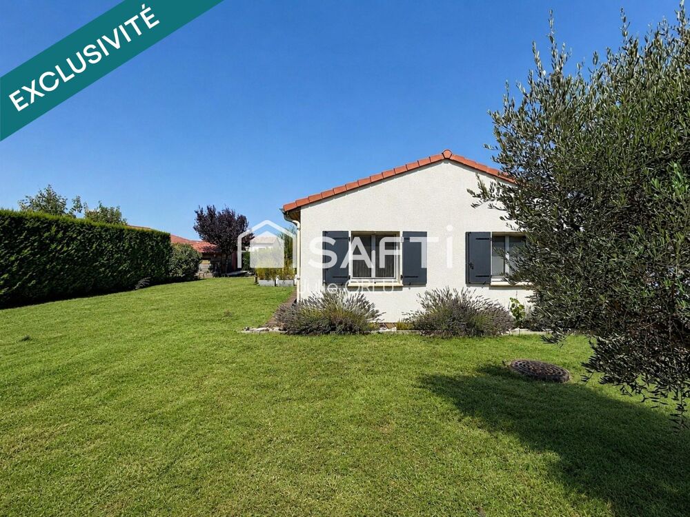 Maison individuelle - 3 chambres - garage - Terrain 634m²