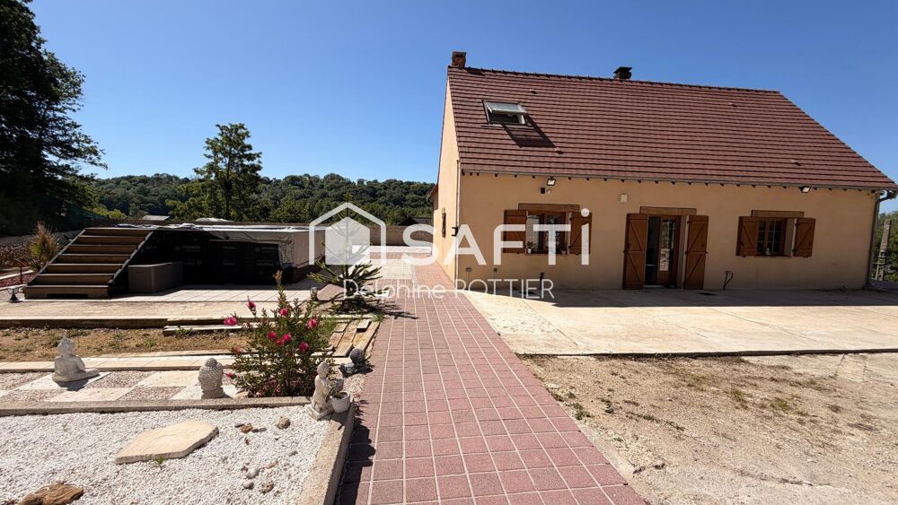 Maison 138m2, 3 chambres, sous-sol total, vue imprenable