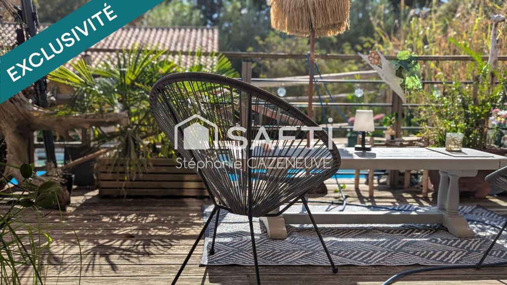 Vente Maison 225m² de caractère, des arbres et une guinguette Aubiet