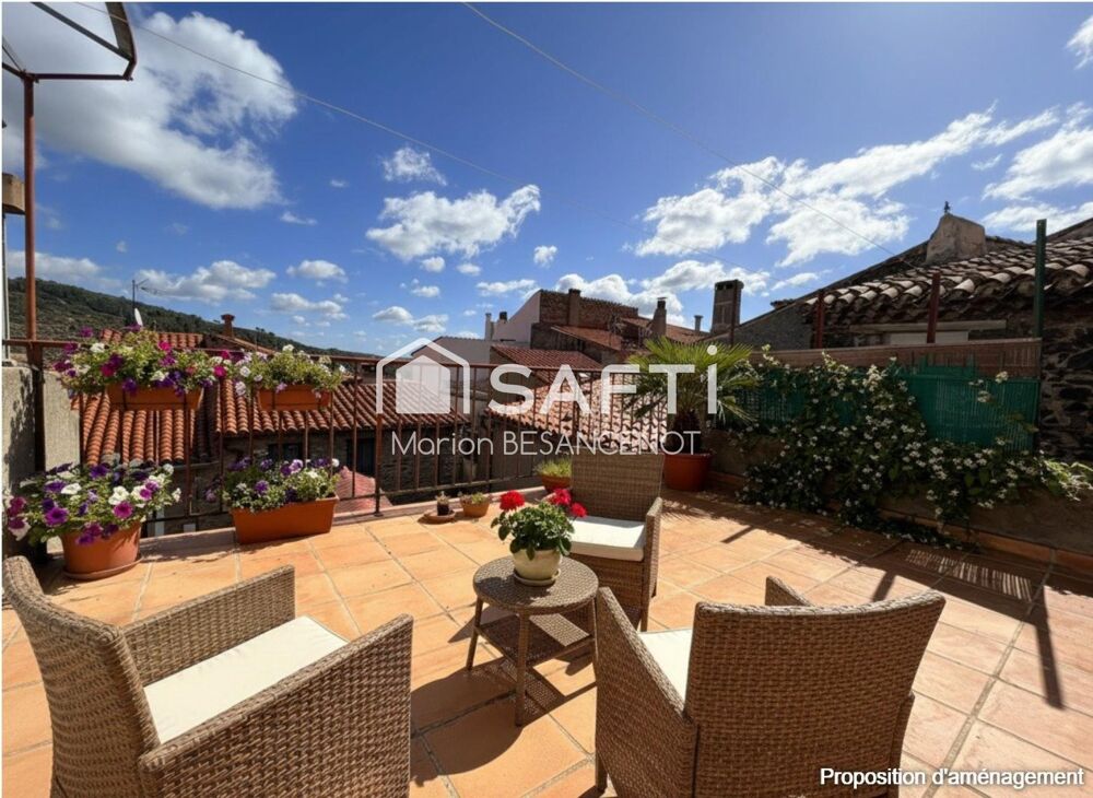Maison de village traversante 105m²