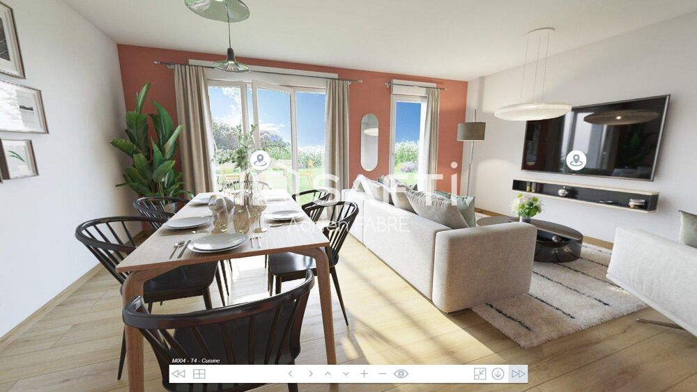 MAISON NEUVE 82 M² T3  TERRAIN 117 M²  BESSIÈRES