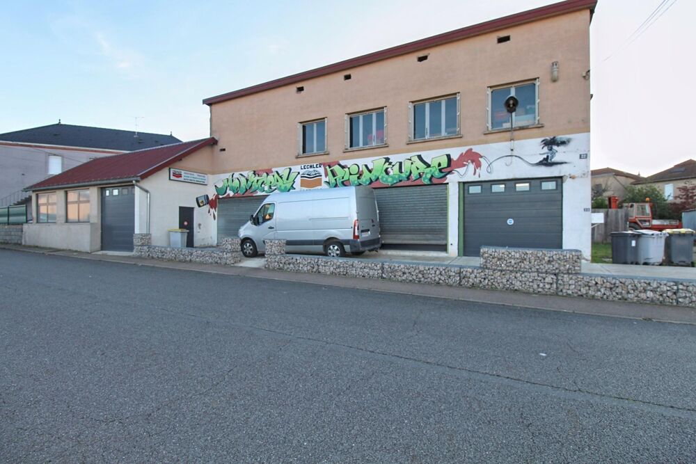 Vente Immeuble Entrepôt modulable et terrain constructible, Montceau. Montceau-les-mines