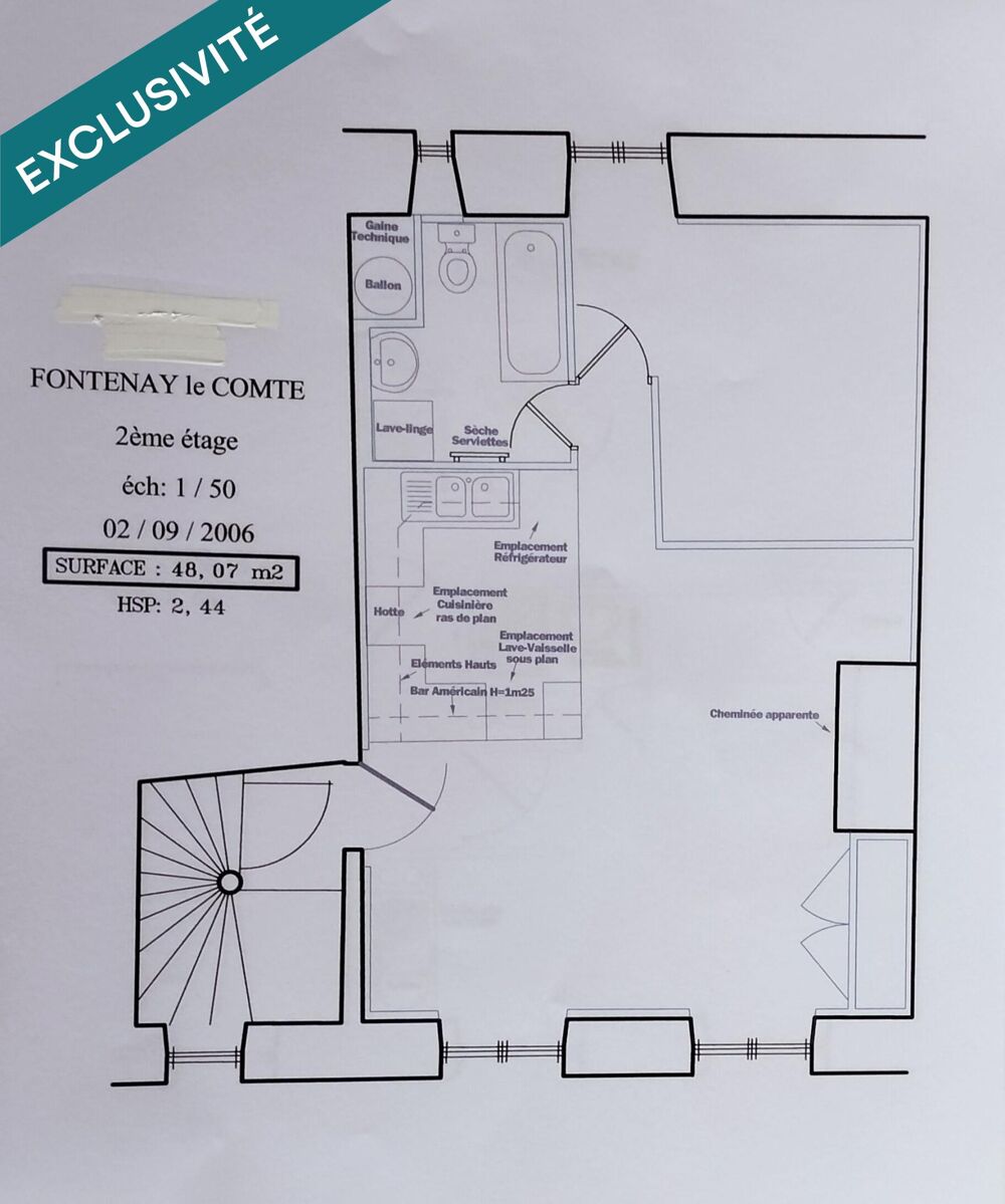 Vente Immeuble Immeuble en plein coeur de ville Fontenay-le-comte