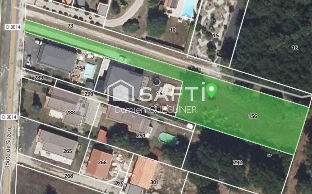 Vente Terrain Grand terrain constructible et divisible Belin-beliet