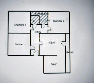  Appartement � vendre 3 pi�ces 63 m�