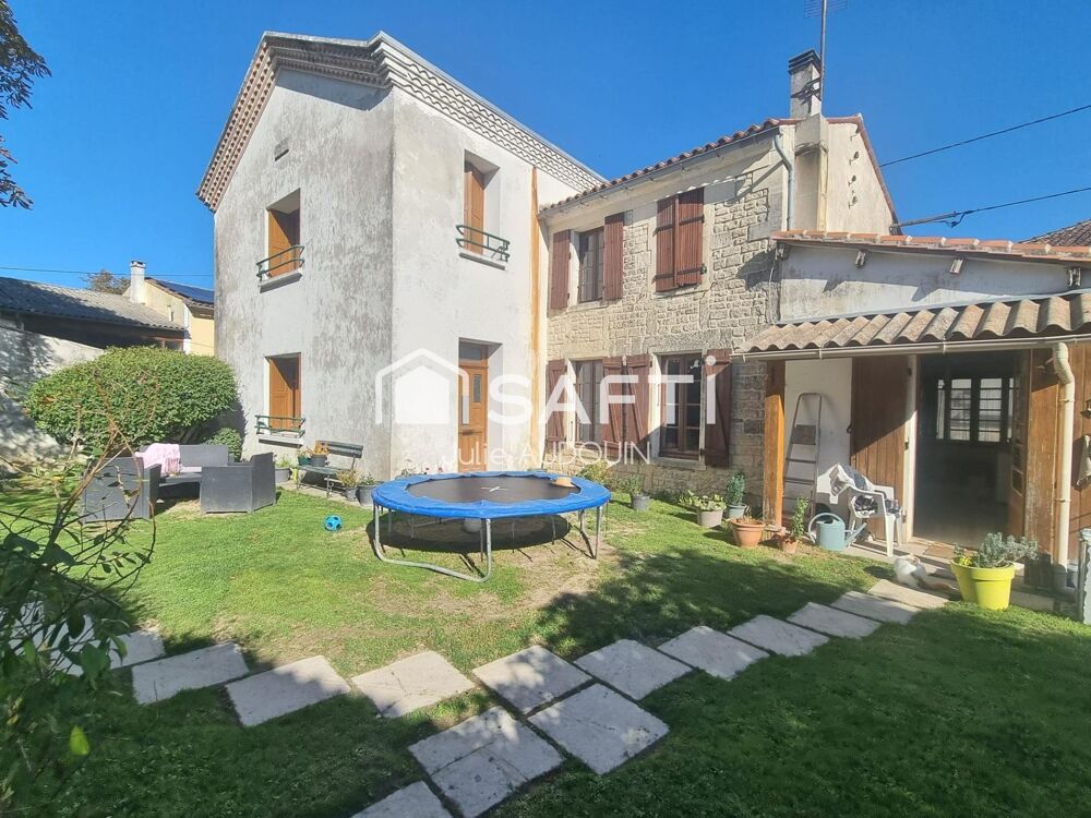 Maison + jardin agréable - Bazauges