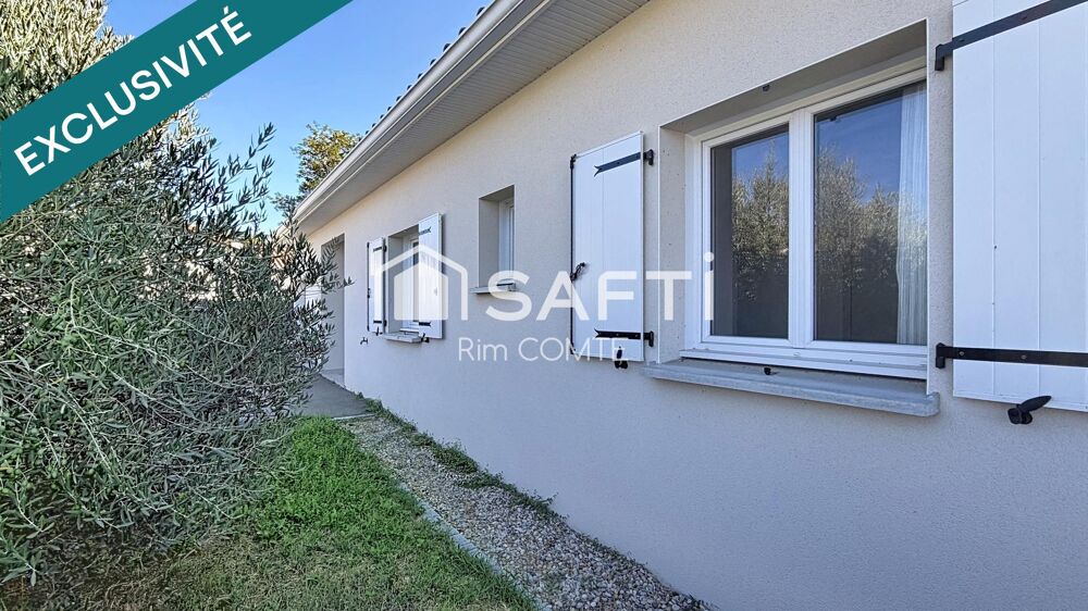 Maison de plain-pied de 104 m²  Un cadre de vie calme et fonctionnel à Anjou