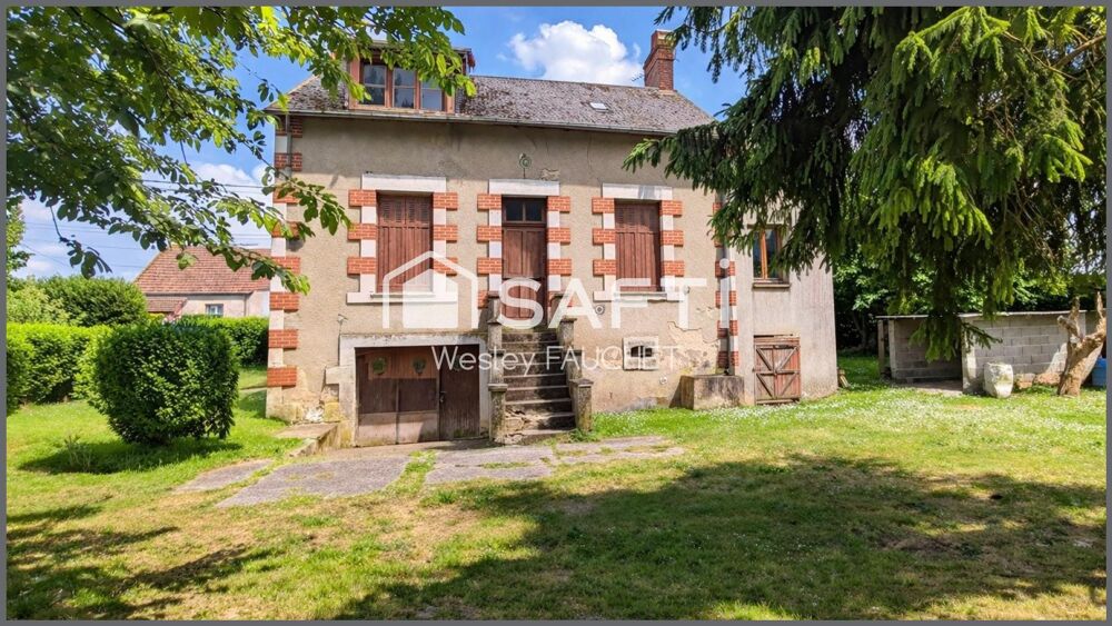 Maison 5 pièces avec terrain généreux à rénover