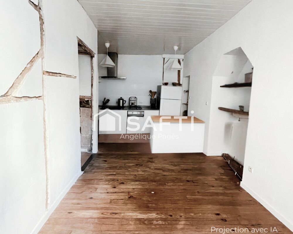 Maison de village 68m² à fort potentiel