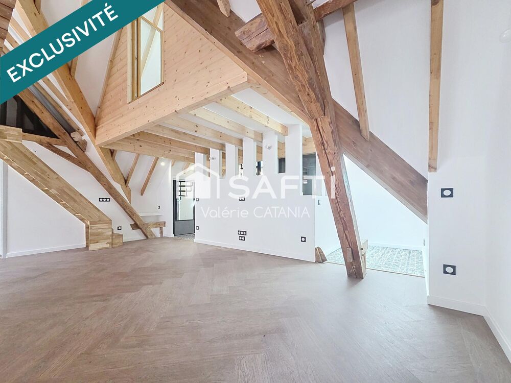 St Laurent du Pont, Appartement T4, dernier étage, rénové à neuf avec ascenseur.