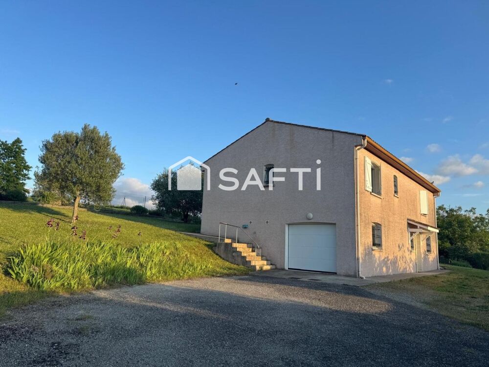 Vente Maison Maison familiale  – 4 chambres, garage et un jardin vue dégagée à Belvèze du Razès Limoux