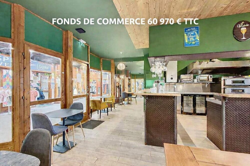   Emplacement n°1 au pied des pistes – Fonds de commerce Bar-Restaurant au cœur des Glovettes (1000 appartements). 