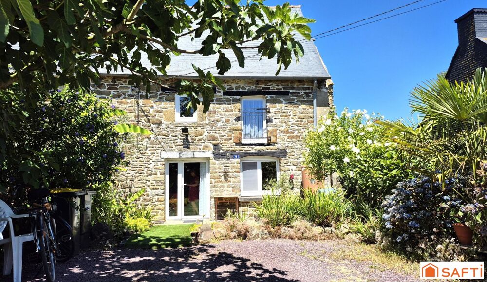 Maison de campagne en pierre avec 4 chambres.
