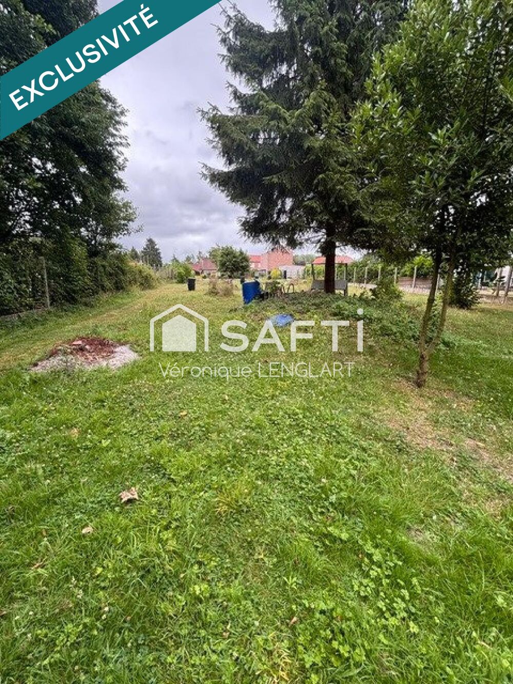 Vente Terrain Très beau terrain en second rideau 1152 m2 constructible Beuvry-la-foret