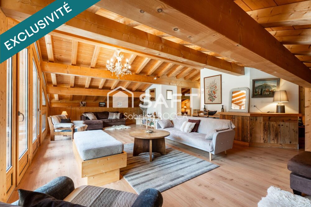 Chalet individuelle et Authentique avec magnifique vue a 100 m des telesiege