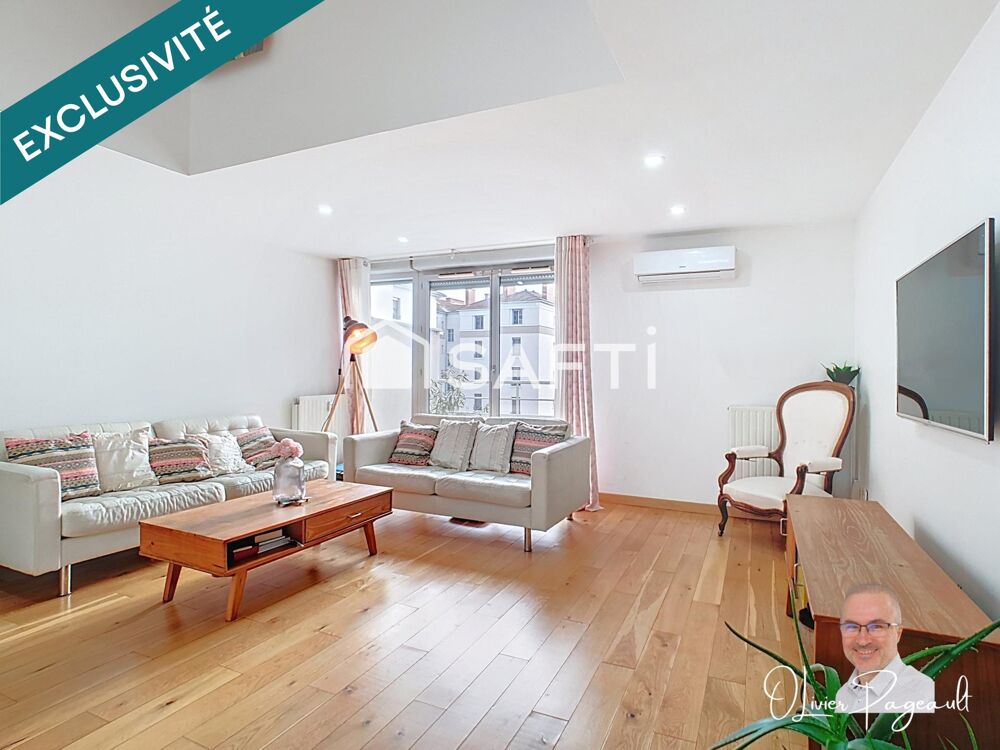 Duplex lumineux et calme au coeur de Lyon 3