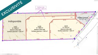  Terrain � vendre 835 m�