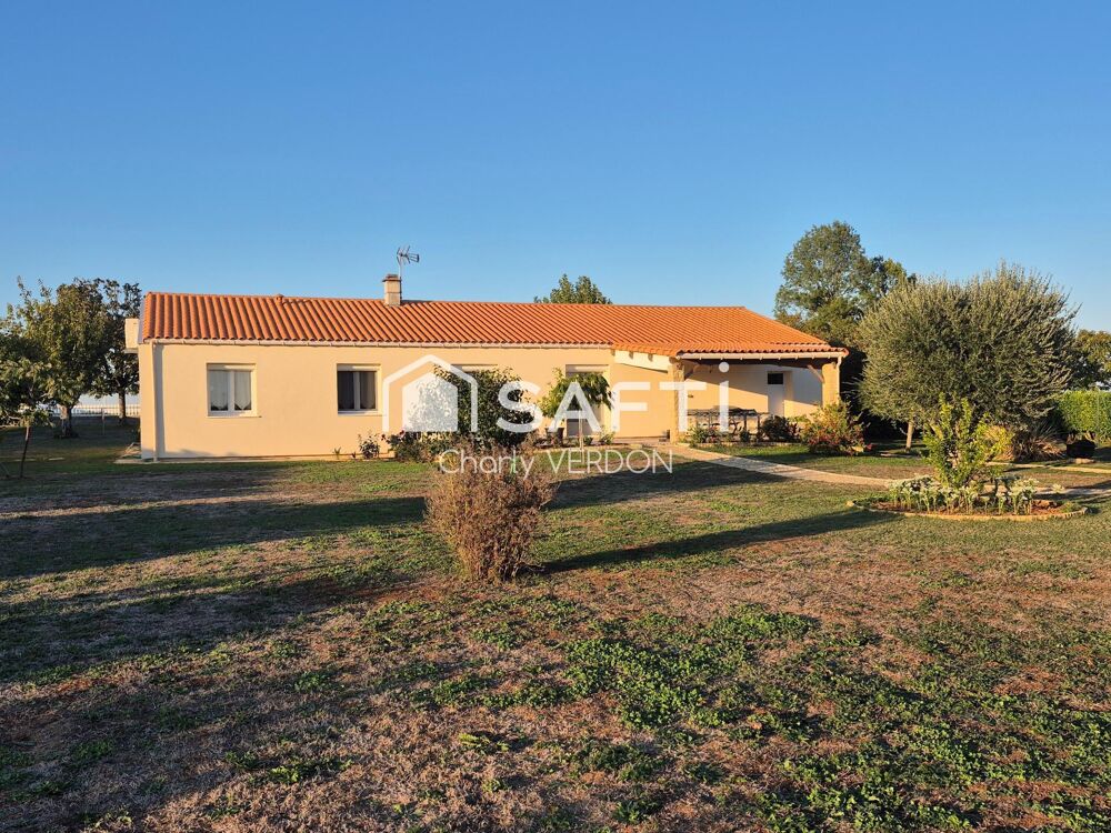 Vente Maison Maison plain pied avec 4 chambres et grand jardin Saint-romans-les-melle