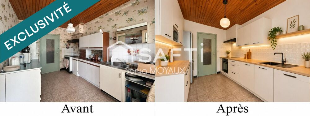 Vente Maison Beau potentiel !! 3 chambres / jardin /double garage Raismes