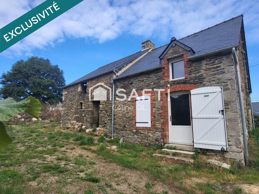 ENSEMBLE EN PIERRE À RÉNOVER  63 M²  BEAU POTENTIEL