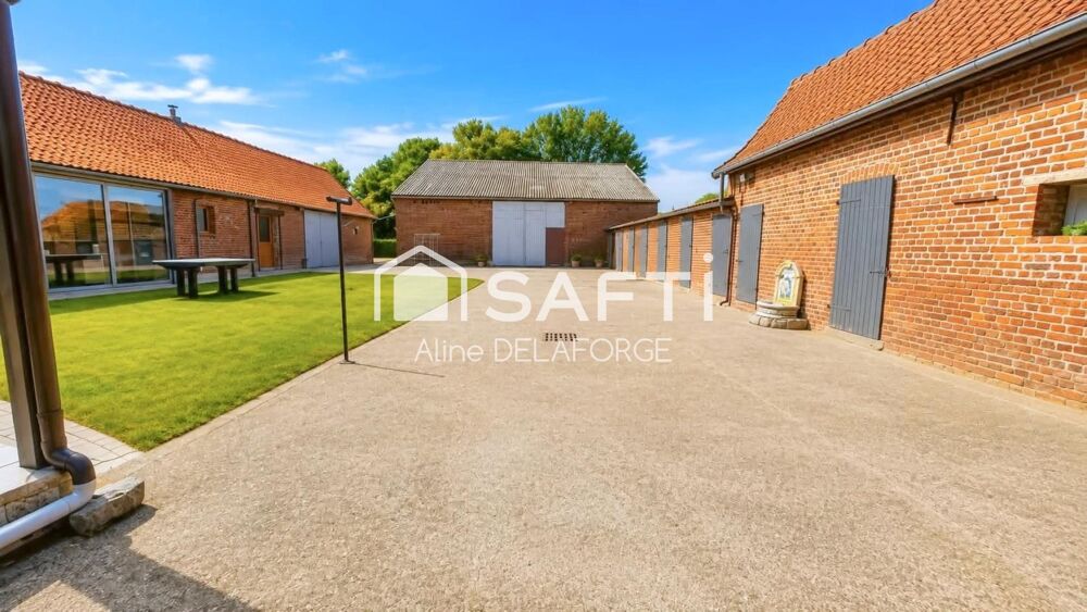 À VENDRE  PROPRIÉTÉ INDIVIDUELLE AVEC HANGAR ET GRANDES DÉPENDANCES À HESTRUS