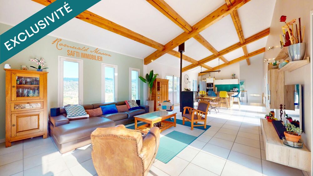 Vente Maison Élégance contemporaine & panorama d'exception au cœur de la Provence Verte Meounes-les-montrieux