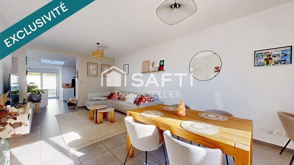Vente Maison WATTRELOS – TOUQUET SAINT-GÉRARD | MAISON 3 CHAMBRES | ENTIÈREMENT RÉNOVÉE | JARDIN Wattrelos