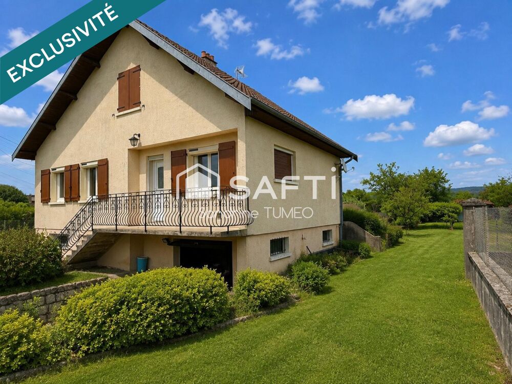 Vente Maison ARC-ET-SENANS – Maison sur sous-sol avec dépendance et 4 439 m² de terrain entièrement constructible Arc-et-senans